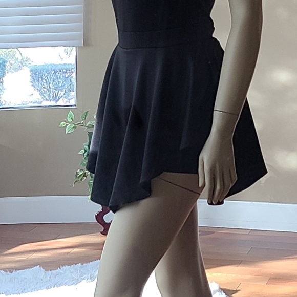 DRESSY BLACK ROMPER DRESS - Picture 7 of 13